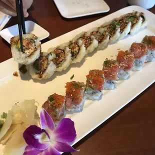 Spicy King Crab Tempura Roll