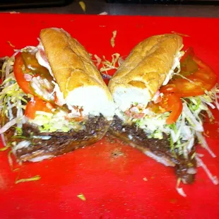 Roast beef poboy