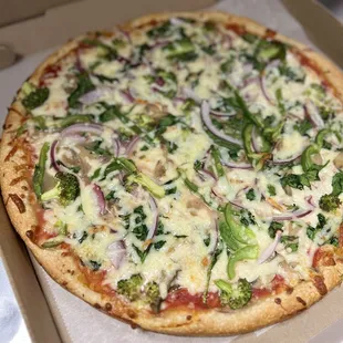 Veggie pizza