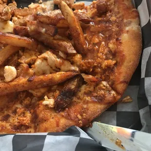 pizza, food