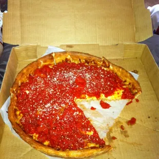 Deep Dish.   I think the crust is waaaay too soggy :(