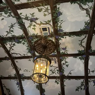 Ceiling in the lobby/entrance.