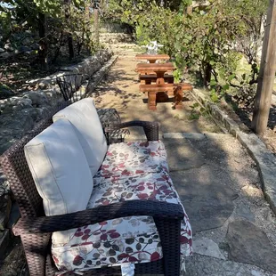 Patio to explore in