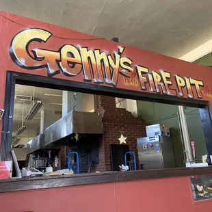 Inside of the restaurant