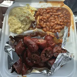 Beef Link Dinner