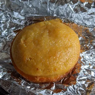 Cornbread muffin. Decent.