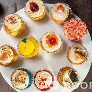 Fresh Baked Cupcakes daily 12 flavors to choose from !