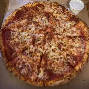 Pepperoni pizza