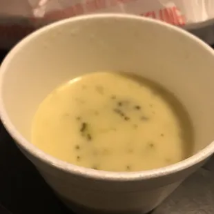 This was how I got my full price soup. Called and was hung up on.  Won't go back.  Didn't seem sorry one bit.