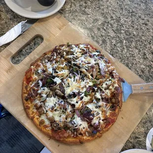Cauliflower crust Combo Pizza