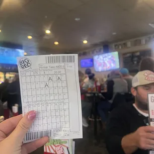 Keno! We won $$