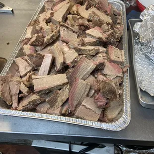 Brisket for a large order!