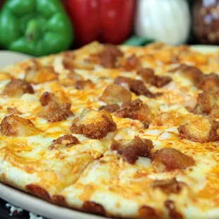 pizza, food
