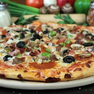 pizza, food
