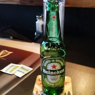 I was in the mood for a bottled beer versus tap, which is odd for me.