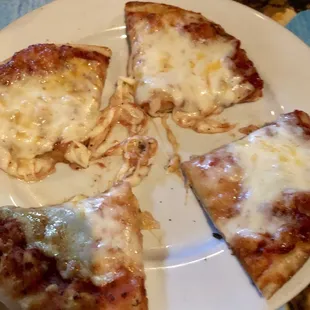 Kids cheese pizza