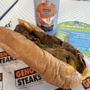Mushroom Cheesesteak
