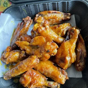sweet and tangy wings
