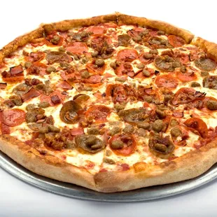 pizza, food