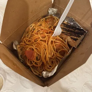 Spaghetti and Meatballs