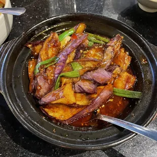 Spicy eggplant