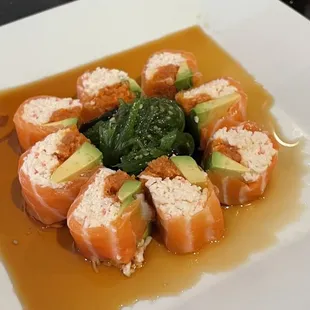 a plate of food