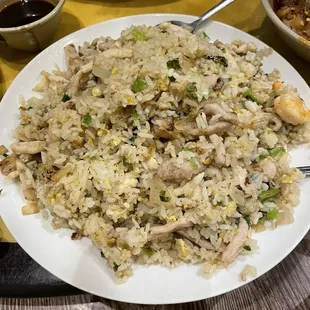 Fried rice with everything