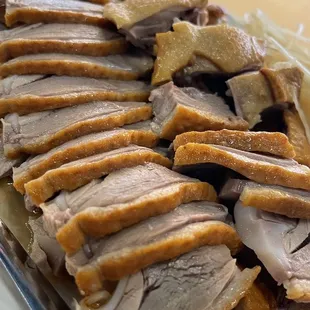 Smoked duck
