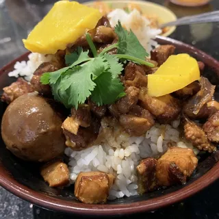 E1. Minced Pork Over Rice