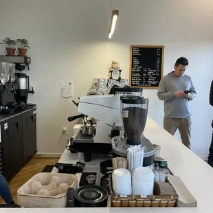 Barista station