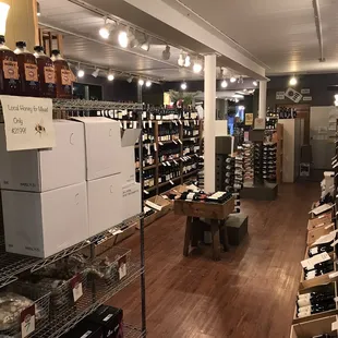 a wine store