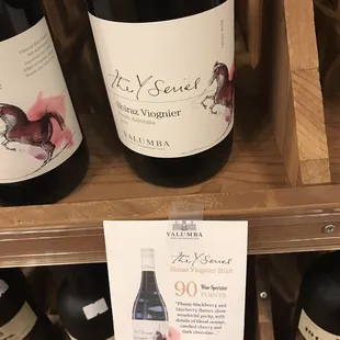 I picked this Shiraz Voignier. Berries, fruit, &amp; dark chocolate. Can&apos;t wait to try it!