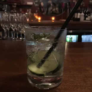 Gentilly Gin and Tonic Refreshing and delicious
