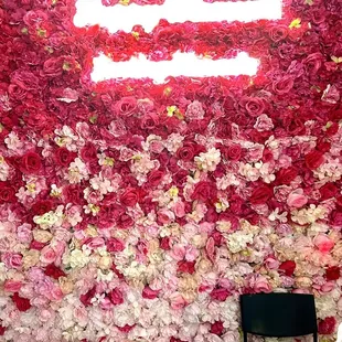 Flower wall