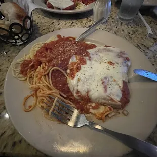 Chicken parmesan! Excellent!
