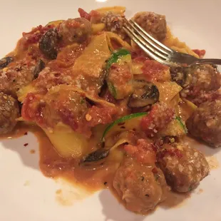 Thursday night is pasta night, where you can pick your pasta, protein, veggies and sauce.  Excellent pappardelle!