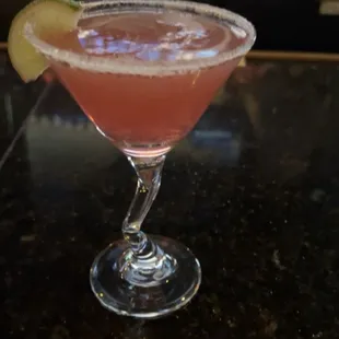 Grapefruit martini!