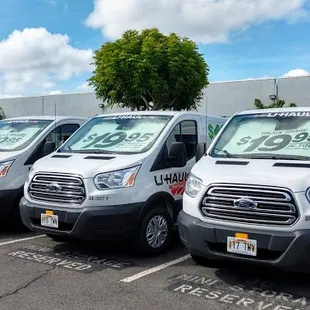 Cargo Vans for that great new find online