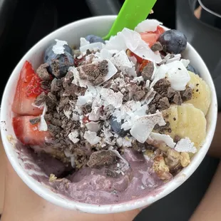 Chocolate Coconut Acai Bowl