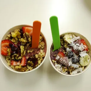 Chocolate Cherry on the left and Chocolate Coconut on the right, both very tasty.