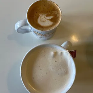 GIANT London fog and latte!!