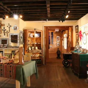 Inside Genuine Southwest Art &amp; Gifts.