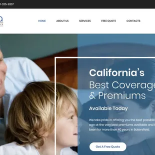 Garcia &amp; Associates of Bakersfield is a logo design and web design client.