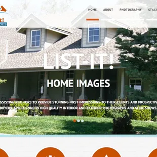 List It Home Images of Tehachapi is a website design client.