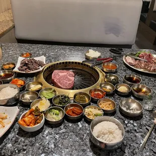 Everything included- so much food