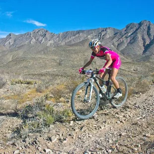 The trails in Franklin Mountains State Park really rock!