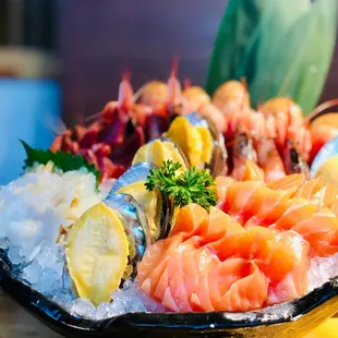 sashimi, sushi, food, sushi and sashimi
