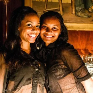 Beautiful bartenders and hosts.