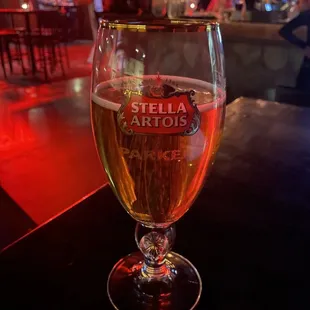 Stella promotion and got a free glass!