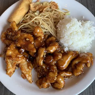 Orange Chicken Lunch